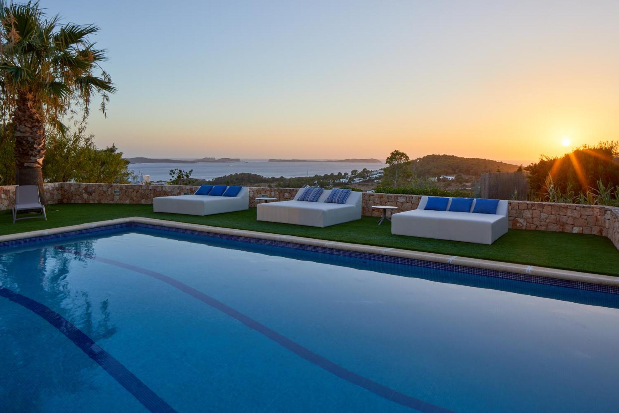 Villa Can Joan I - Fantastic Sunset Views And Family Friendly - San Antonio  Ngoại thất bức ảnh